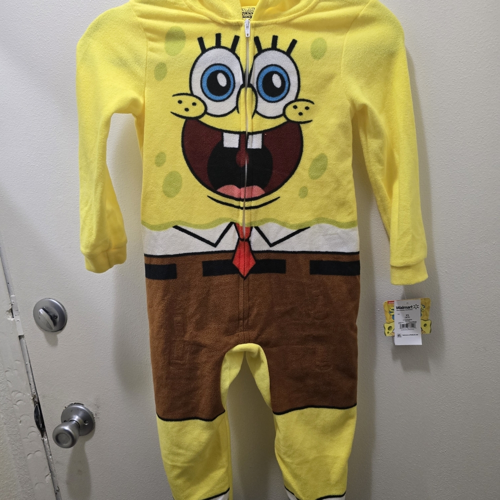 SpongeBob SquarePants Yellow Kids One Piece